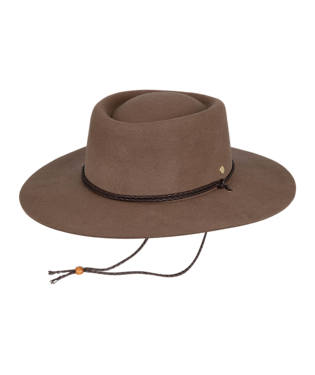 Selwyn Women Fedora Brown Hats & Millinery Kooringal   