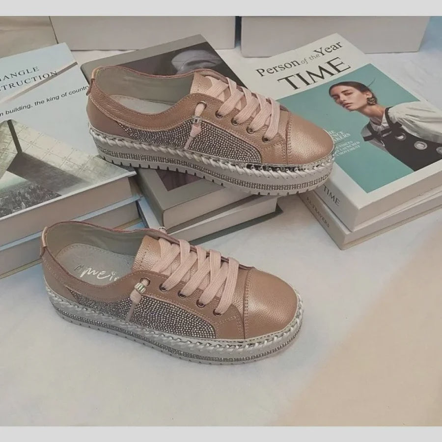 Shani Bling Shoe Rose Gold Shoes Global Free Style