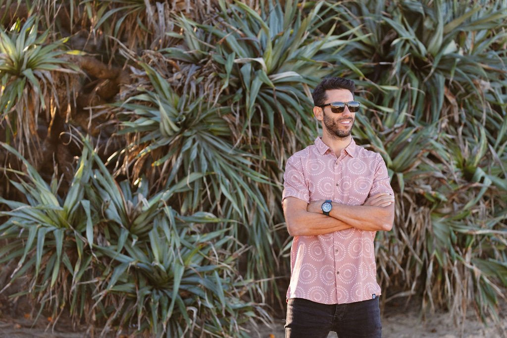 Shining Light Mens Short Sleeve Shirt Mens Tops Skumi   