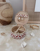 Sisco Jewellery Box - Retro Pink Bags and Purses Louenhide
