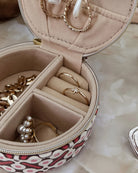 Sisco Jewellery Box - Retro Pink Bags and Purses Louenhide