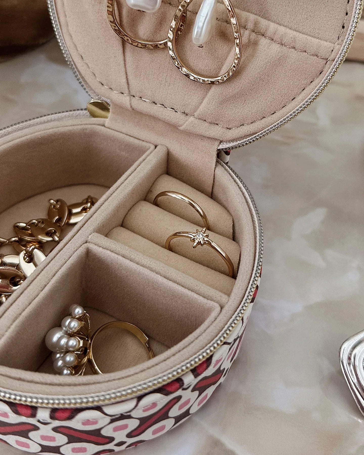 Sisco Jewellery Box - Retro Pink - Global Free Style