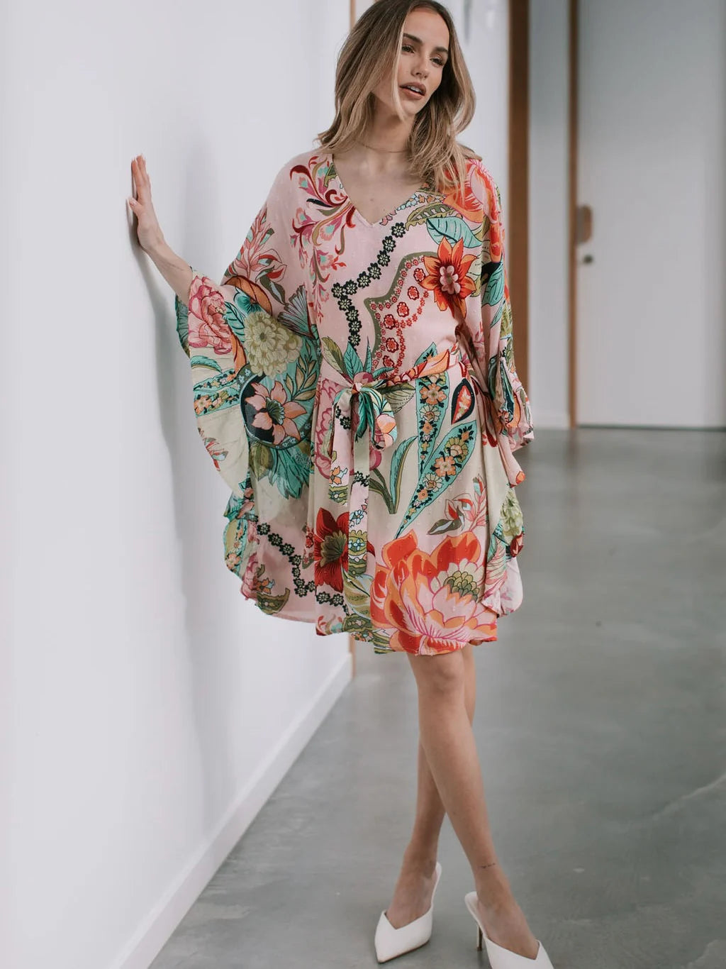 St Tropez Kaftan Dress Print Dresses Joop & Gypsy