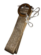 Evie Stretch Belt Gold Belts Evie Clare