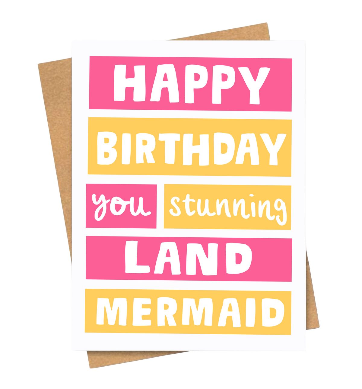 Stunning Land Mermaid Cards and Wrap Friends of Henry Paper Co