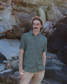 Island Warrior Mens Short Sleeve Shirt Mens Tops Skumi   