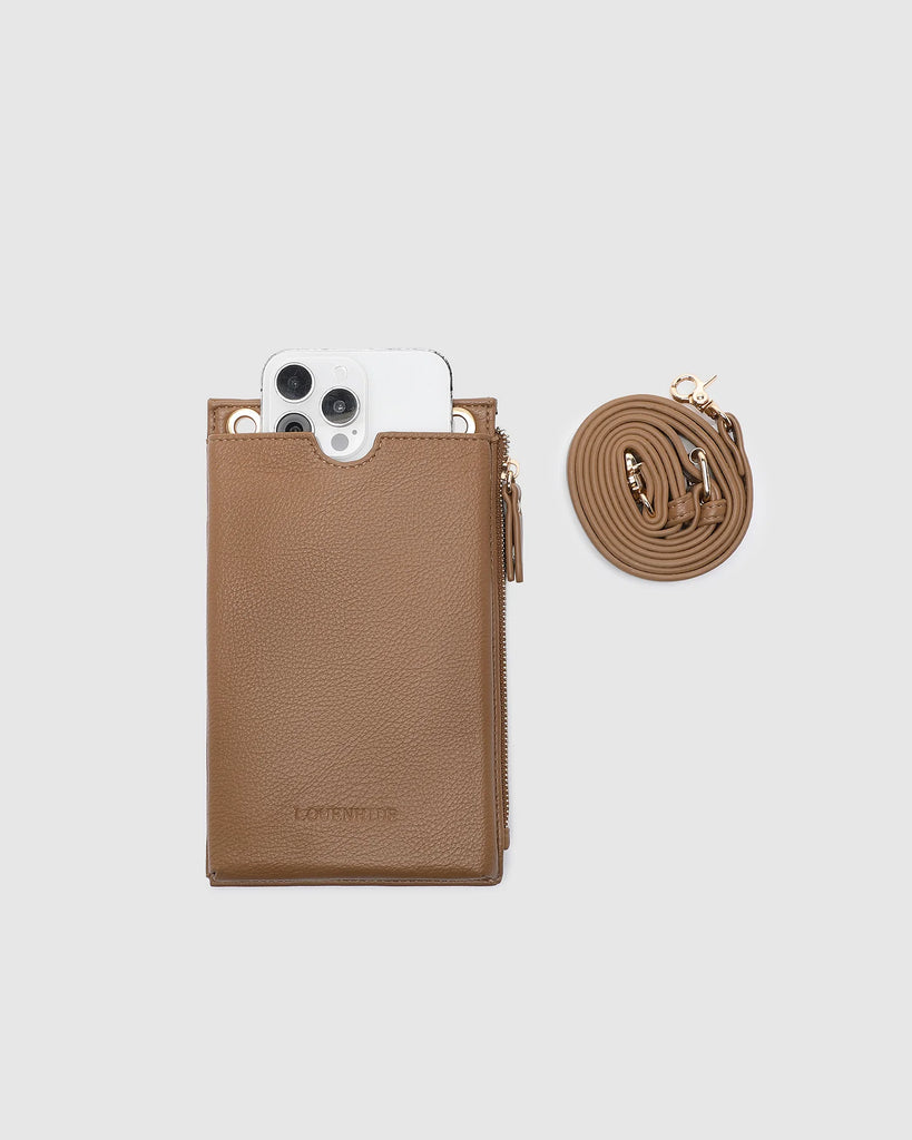 Suki Phone Bag Caramel Bags and Purses Louenhide