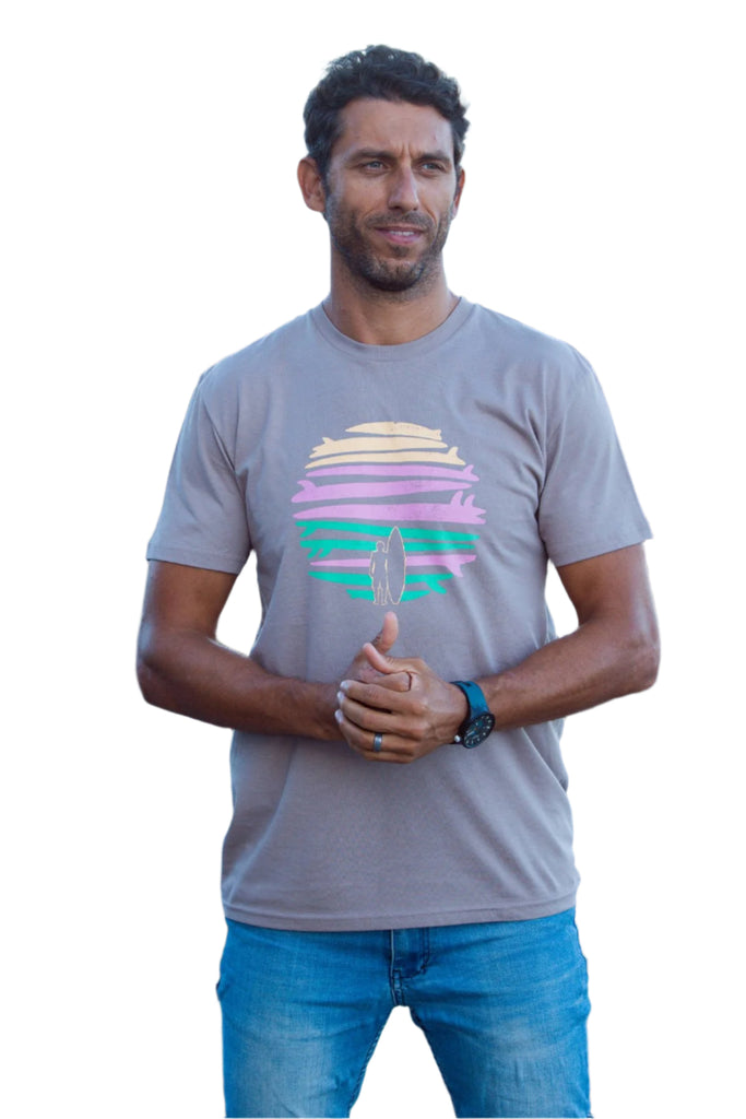 Surfboards Mushroom Mens T Shirt Mens Tops Skumi S
