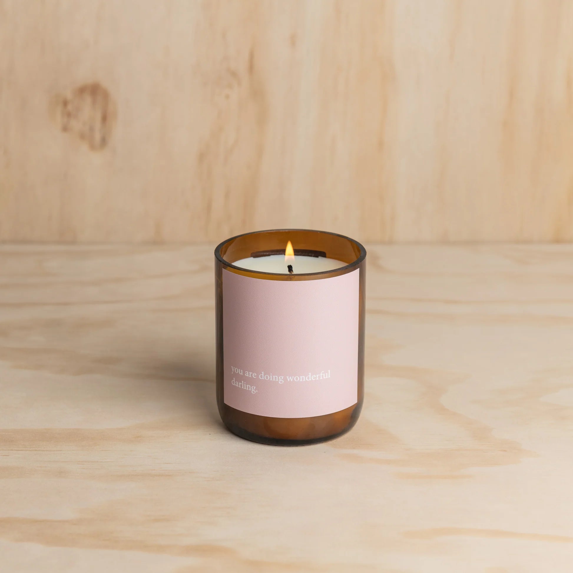 Heartfelt Candle You are doing Wonderful Gifts and Accessories Commonfolk