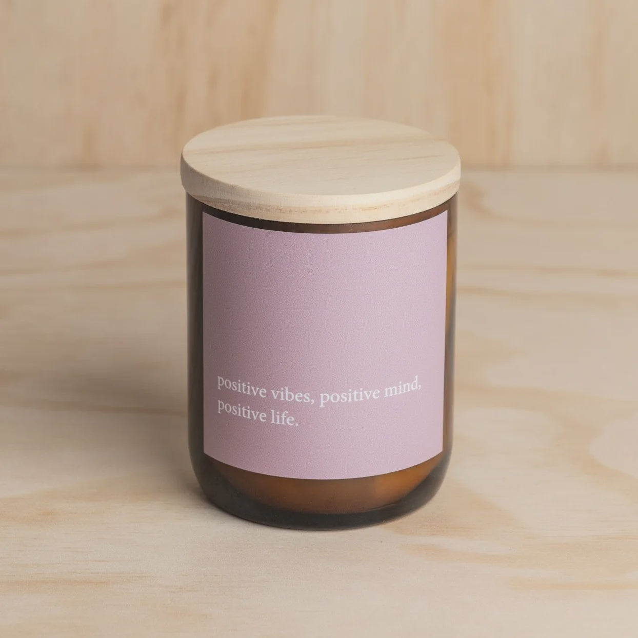 Heartfelt Quote Candle - positive vibes Gifts and Accessories Commonfolk