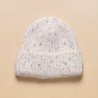 Speckle Knit Beanie White Hats & Millinery Taylor Hill