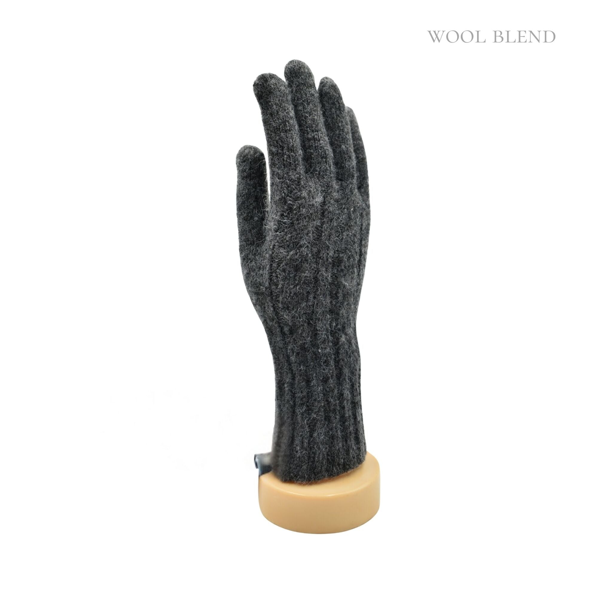 Heritage Knit Gloves Grey Gloves Taylor Hill