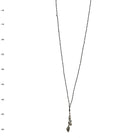 Waxed Cord Necklace Seashell Aqua Necklaces Taylor Hill