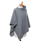 Angie Poncho Grey Tops Taylor Hill