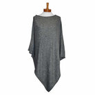 Pearl Poncho Grey Tops Taylor Hill