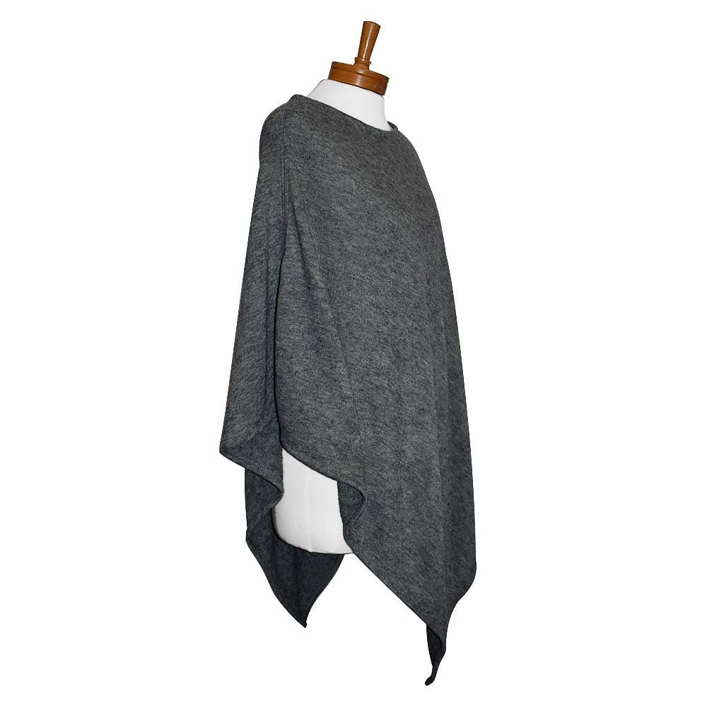 Pearl Poncho Grey Tops Taylor Hill