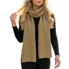 Diamond Stitch Knitting Scarf Olive Scarves and Sarongs Taylor Hill