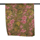 Peony Rose Garden Scarf Brown Scarves and Sarongs Taylor Hill