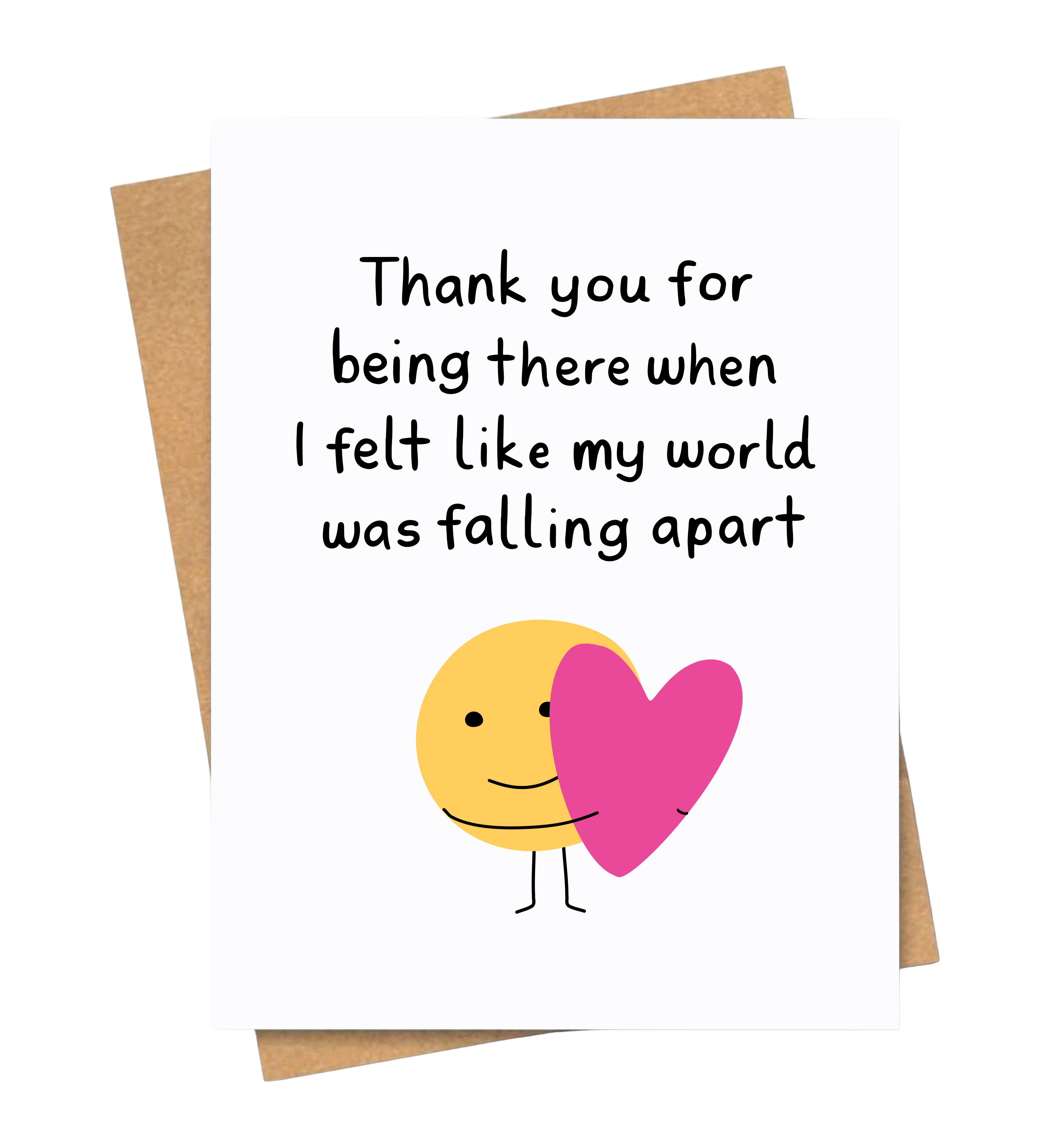 Thank you for being there Cards and Wrap Friends of Henry Paper Co