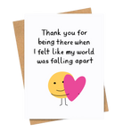 Thank you for being there Cards and Wrap Friends of Henry Paper Co