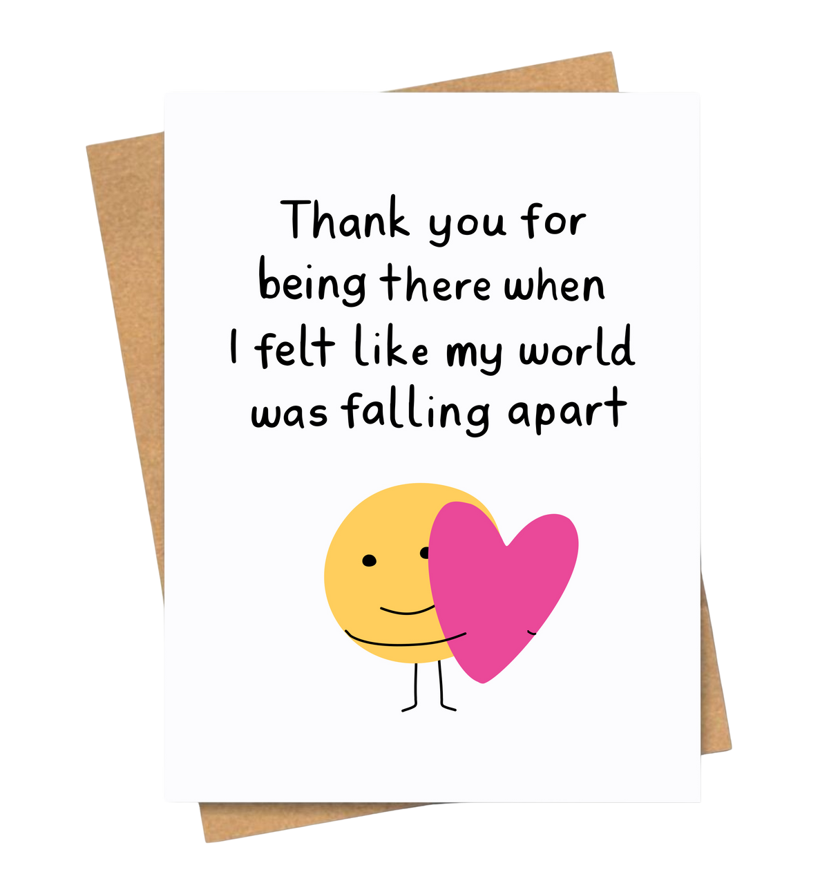 Thank you for being there Cards and Wrap Friends of Henry Paper Co