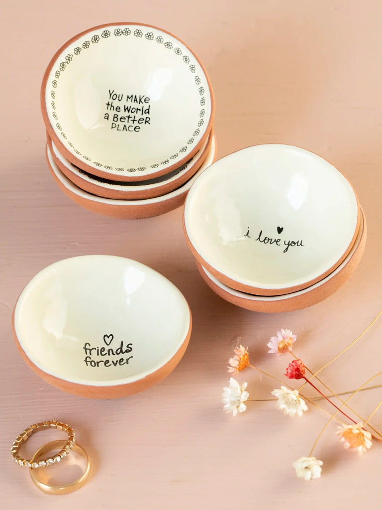 Tiny Trinket Dish Friends Forever Gifts and Accessories Natural Life