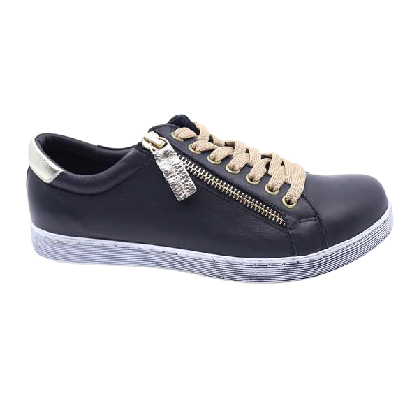 Token Shoes Black Gold Shoes Rilassare 36 (5)