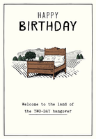Two Day Hangover Cards and Wrap Waterlyn
