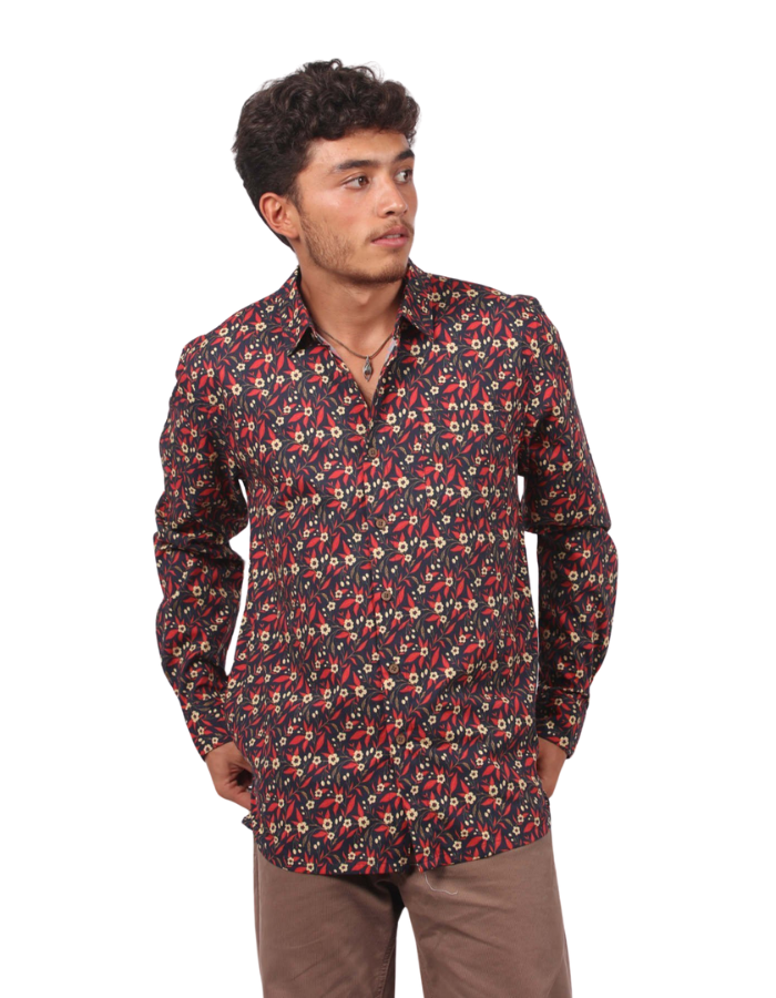 Red Hot Long Sleeve Shirt - Global Free Style