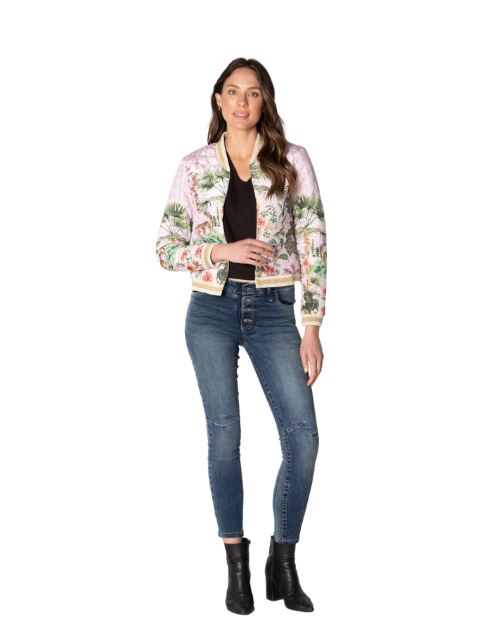 Nouveau Jacket Pink Jackets Ruby Yaya S(8)