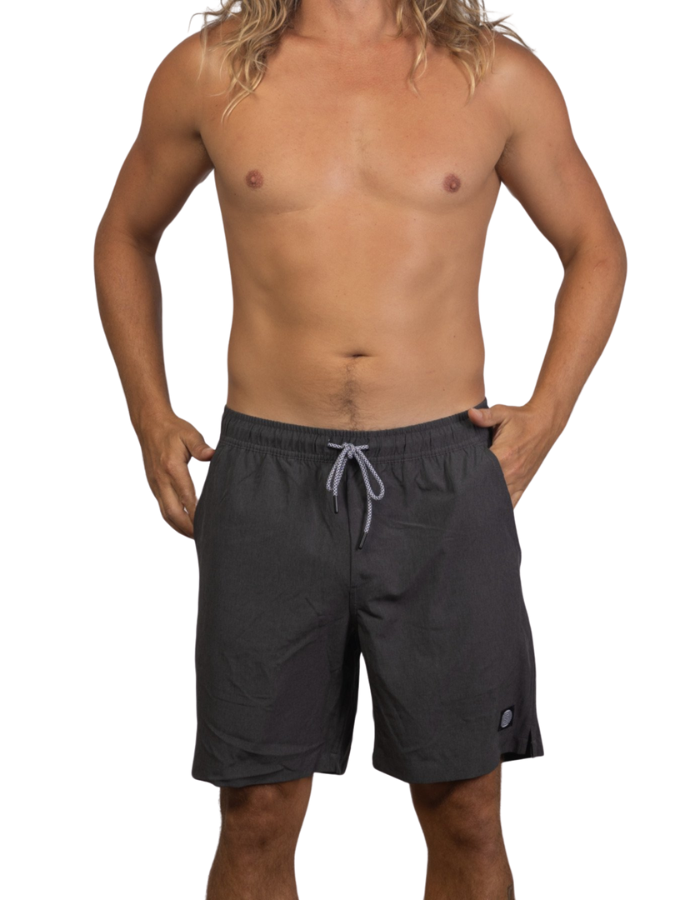 Charcoal Boardies Mens Shorts - Global Free Style