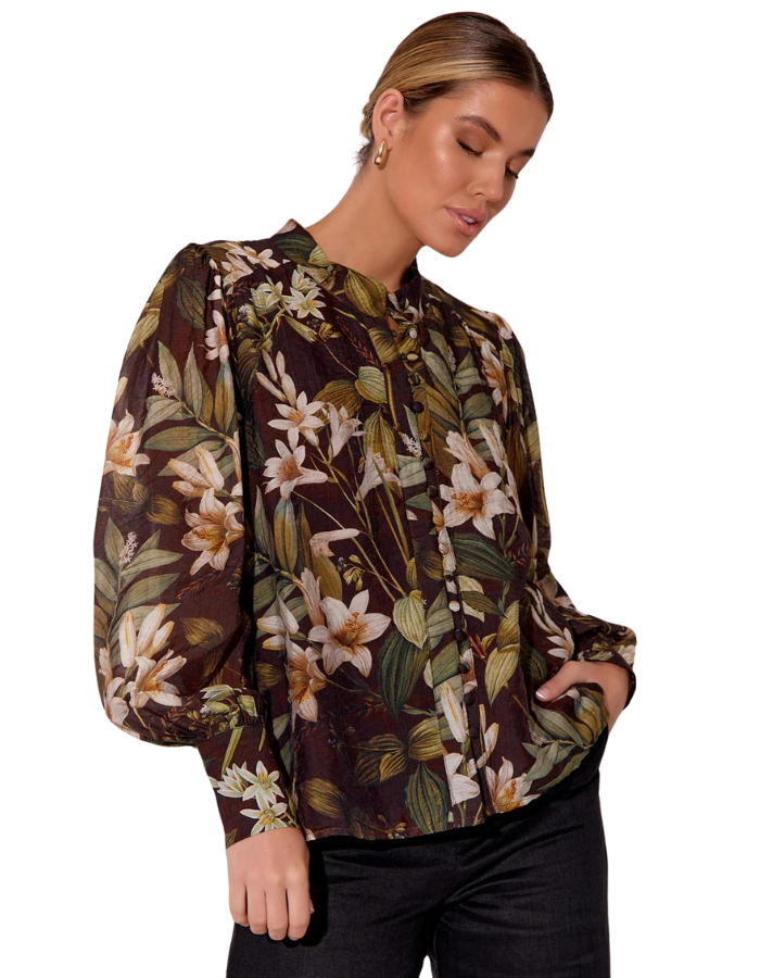Samantha Floral Top - Global Free Style