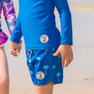 Palm Board Shorts Kids Dresses Fernleigh Avenue