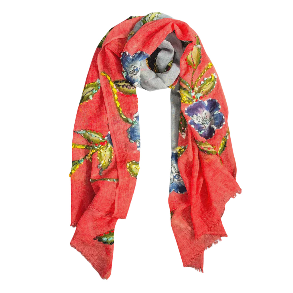 2025 Pure Wool Scarf AI1106 Scarves and Sarongs Zoda