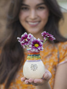 Favourite Bud Vase You Make The World Gifts and Accessories Natural Life