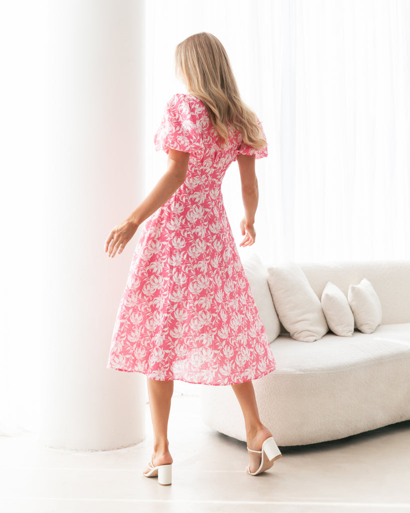 Paula Dress Pink - Global Free Style