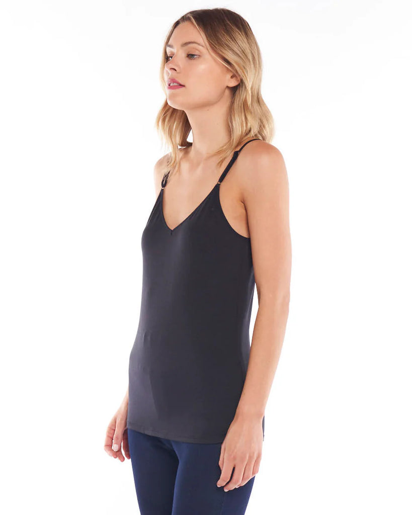 Veronica Reversible Camisole Black Tops Betty Basics 6  