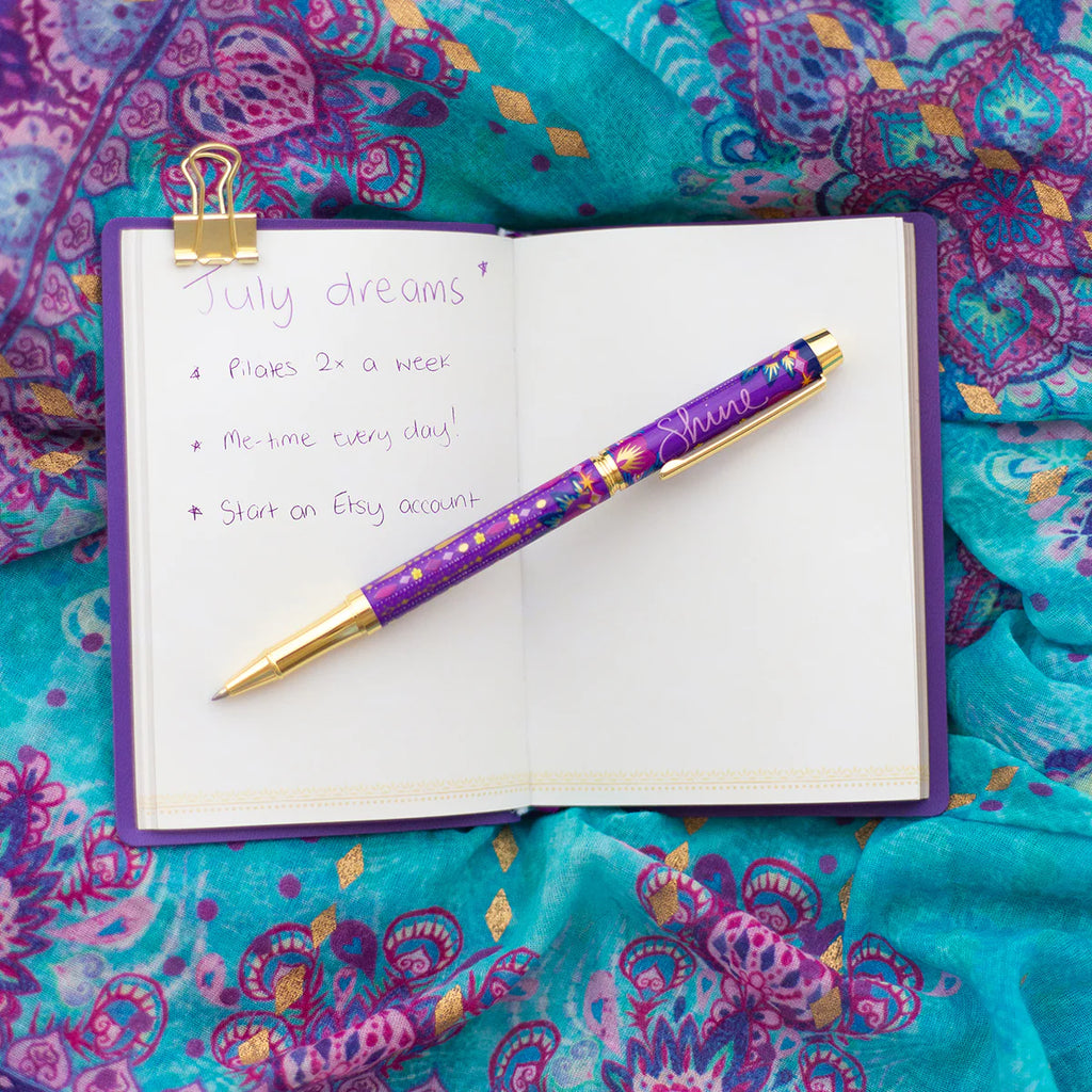 Shine Rollerball Pen - Purple - Global Free Style