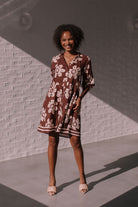 White Poetry Short Dress - Global Free Style