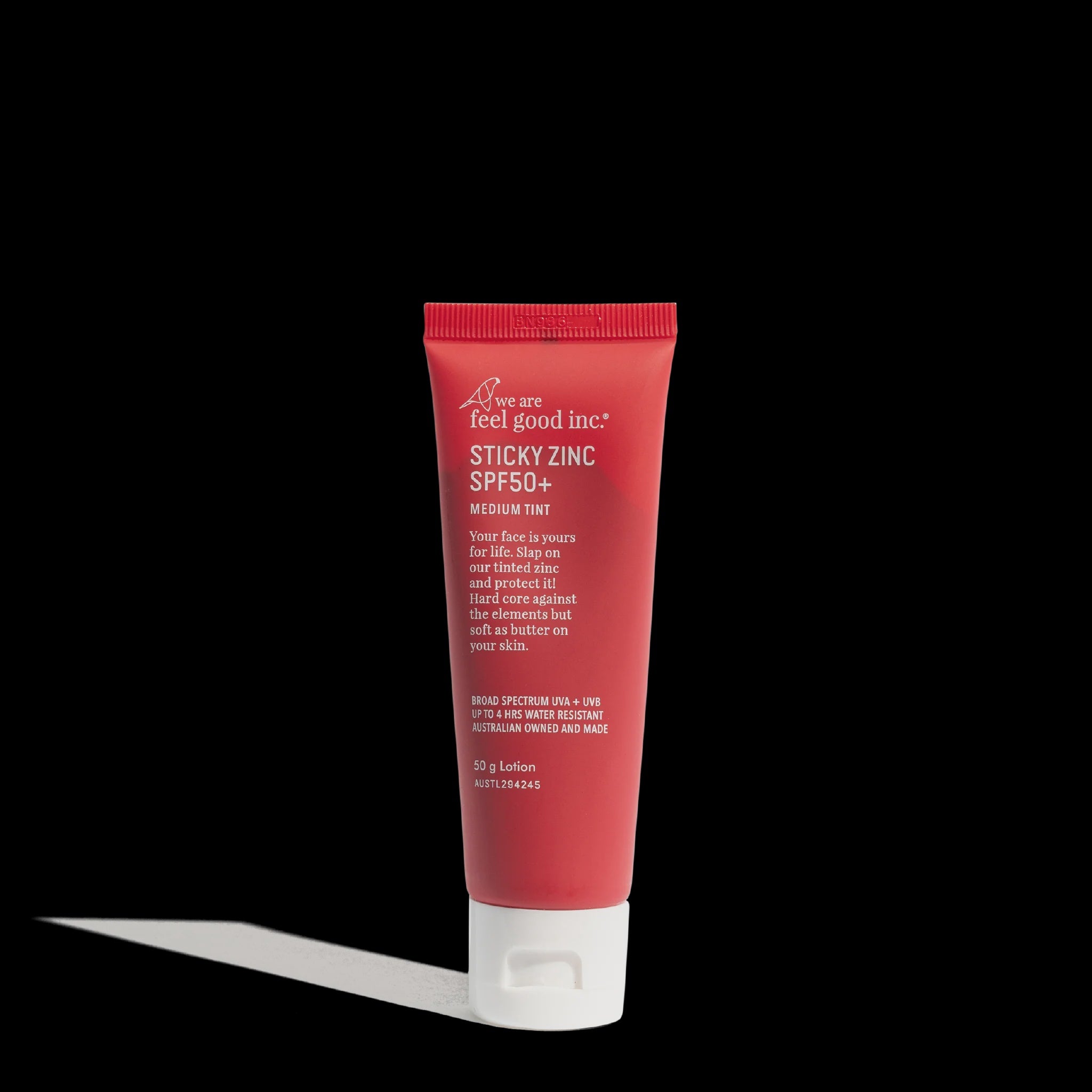 We Are Feel Good Inc Sticky Zinc - Medium SPF50+ Body we are feel good inc