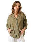 Aurora Top Olive Tops Worthier S/M(8-10)