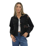 Sundown Cord Jacket Black Jackets Worthier S/M(8-10)
