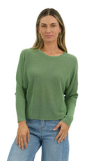 Alira Knit Matcha Green Tops Worthier S/M