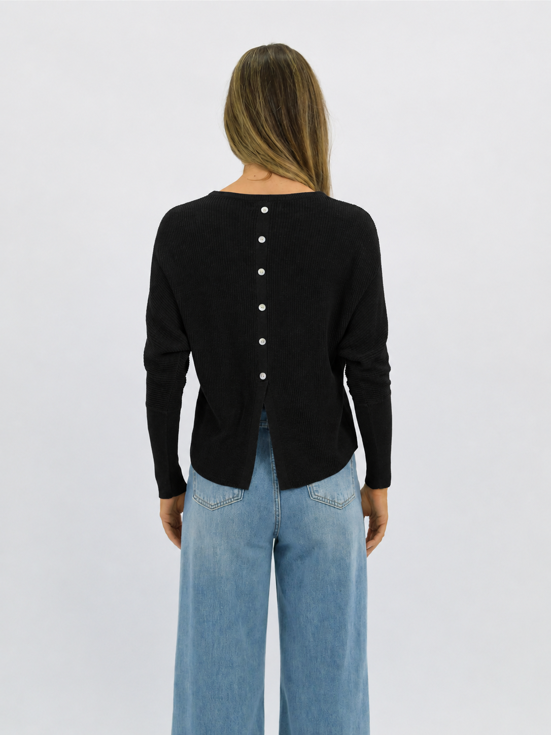 Alira Knit Black Tops Worthier