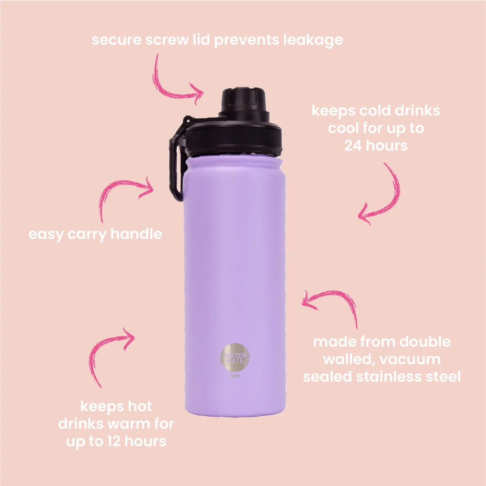 Watermate Drink Bottle Stainless Steel 550ml Tutti Fruitti Gifts and Accessories Annabel Trends