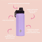 Watermate Drink Bottle Stainless Steel 550ml Tutti Fruitti Gifts and Accessories Annabel Trends