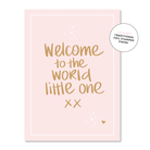 Welcome To The World Little One Greeting Card Cards and Wrap Just Smitten