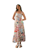 White Closet Maxi Sunny Santorini Dresses White Closet