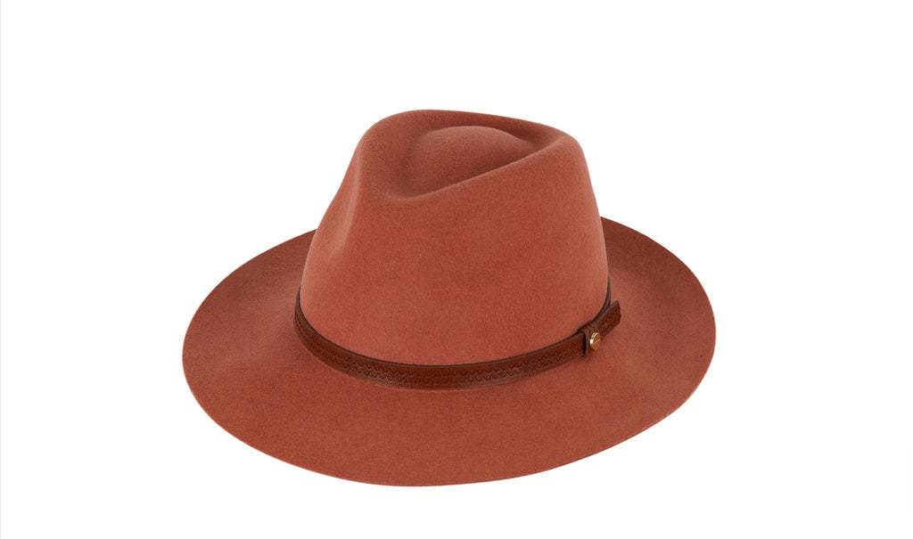 Womens Safari Kallie Terracotta Hats & Millinery Kooringal S(56cm)  