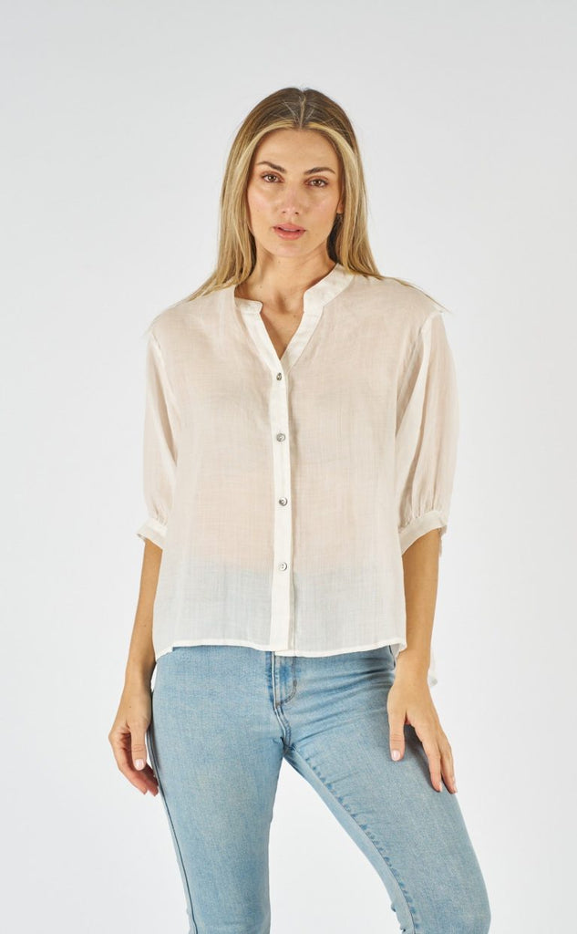 Aurora  Top White Tops Worthier   